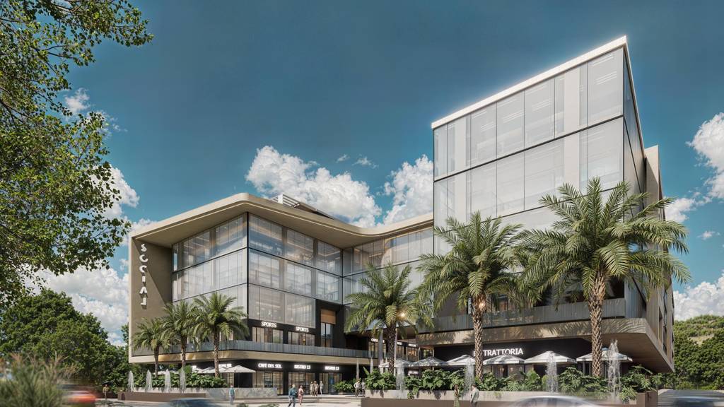 Plaza Comercial y Oficinas en City Place, Downtown Punta Cana